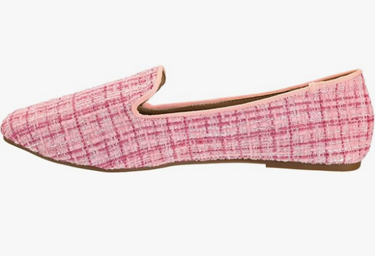 Women's Goody 2 Shoes Slip-on Flats - Pink Tweed