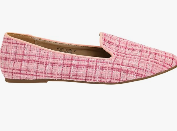 Women's Goody 2 Shoes Slip-on Flats - Pink Tweed